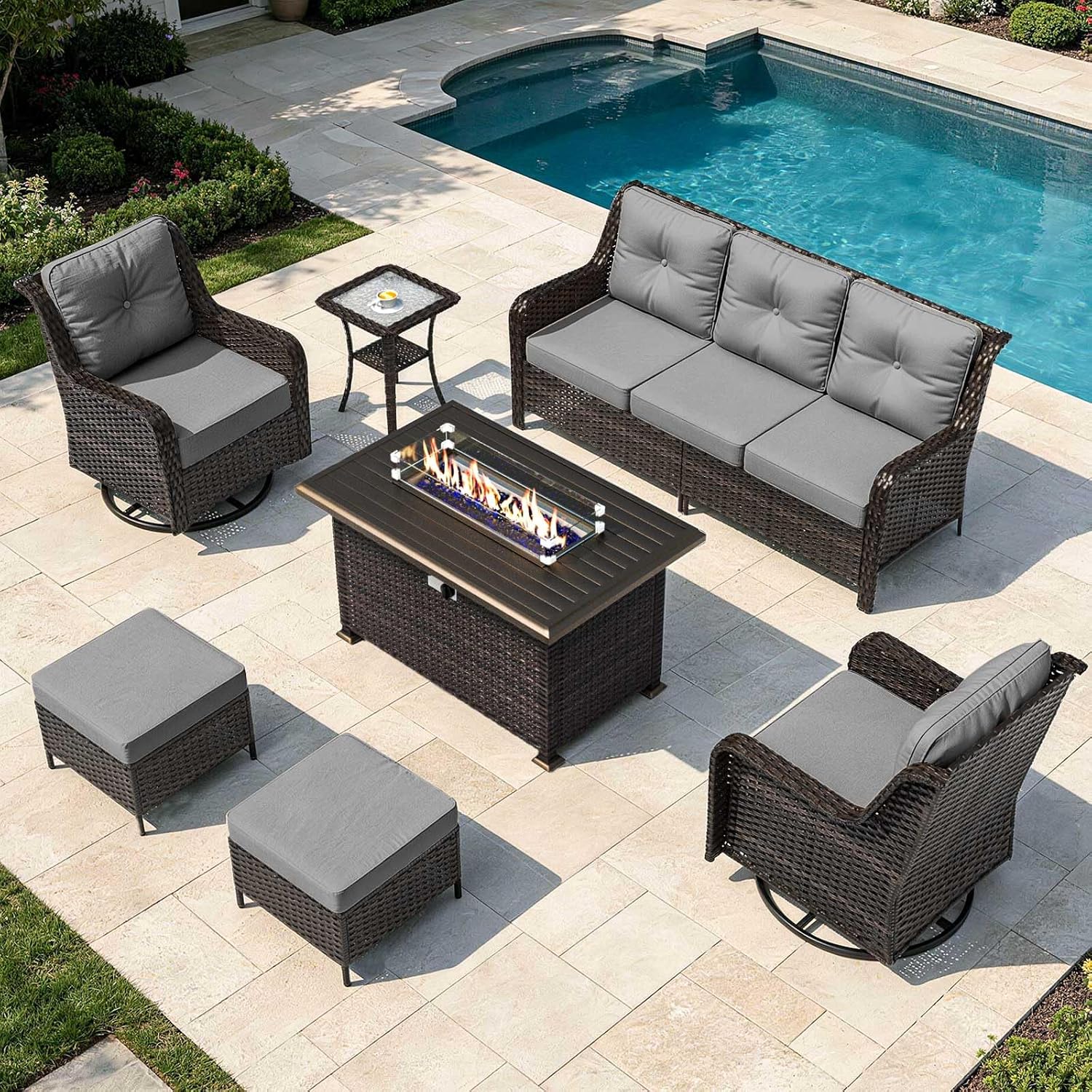 Outdoor Furniture Ideas - Set di Mobili da Patio a