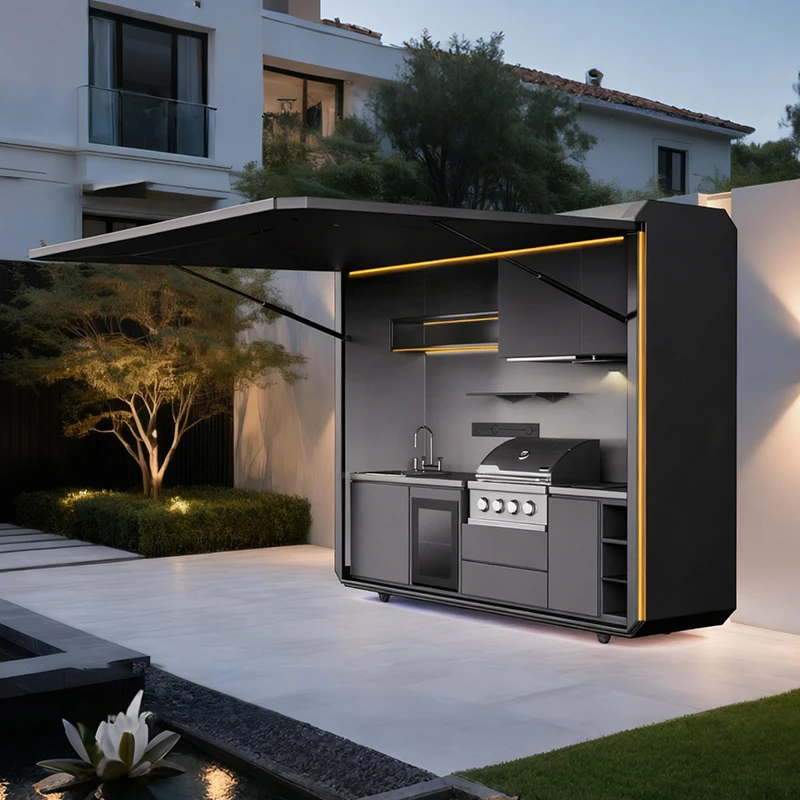 Outdoor Furniture Kitchener - Cucina da Esterno Mobile Moderna Personalizzata