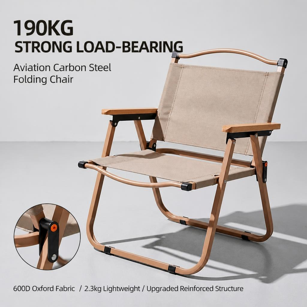 Outdoor Furniture Ideas - Sedia da Campeggio Pieghevole Portatile, Ultraleggera