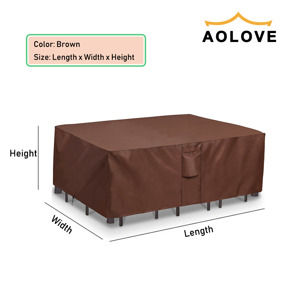 Marrone 420D HEAVY DUTY Copert - Outdoor Furniture Arhaus recensione e prezzo
