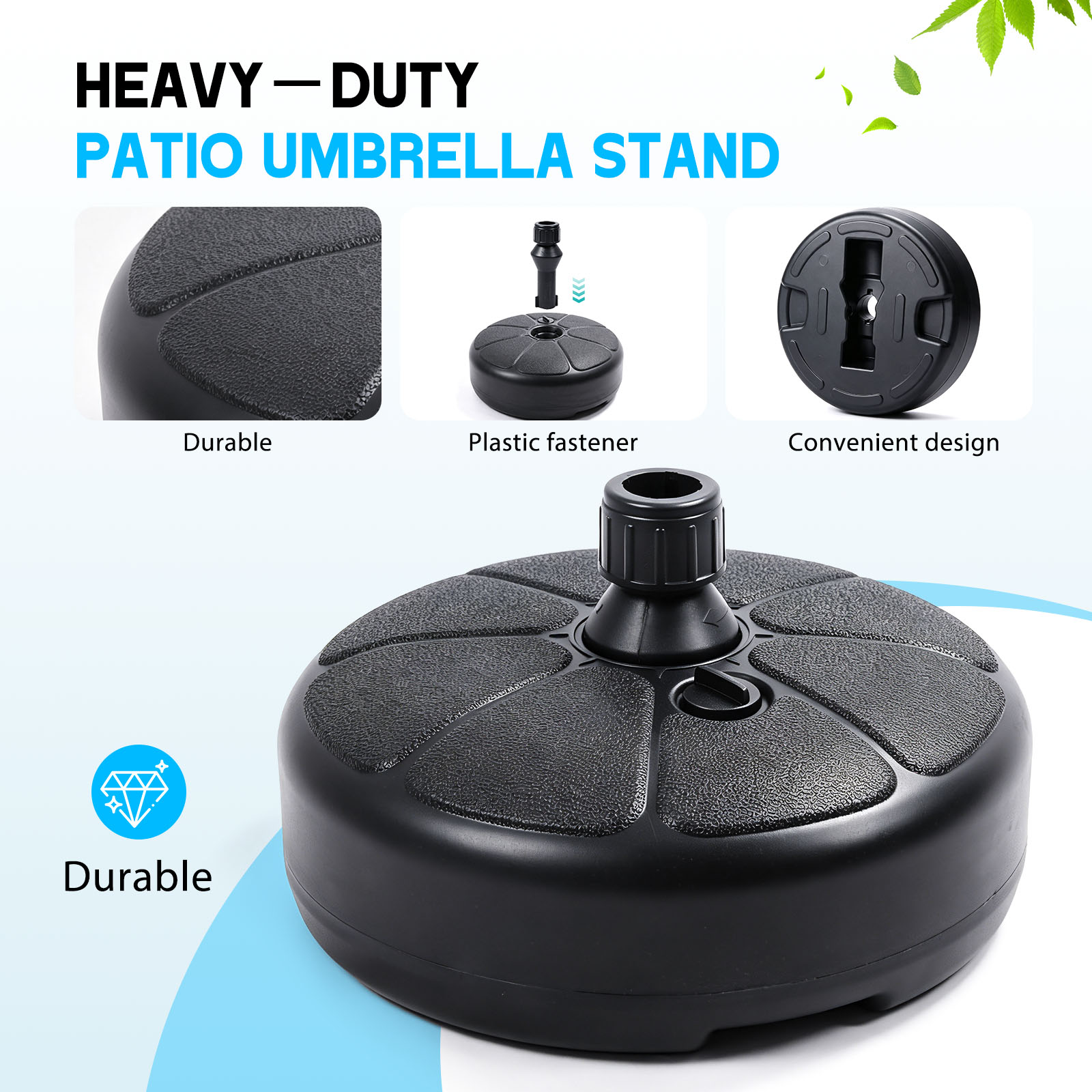 Base per Ombrellone Riempibile - Outdoor Furniture Sunbrella recensione e prezzo