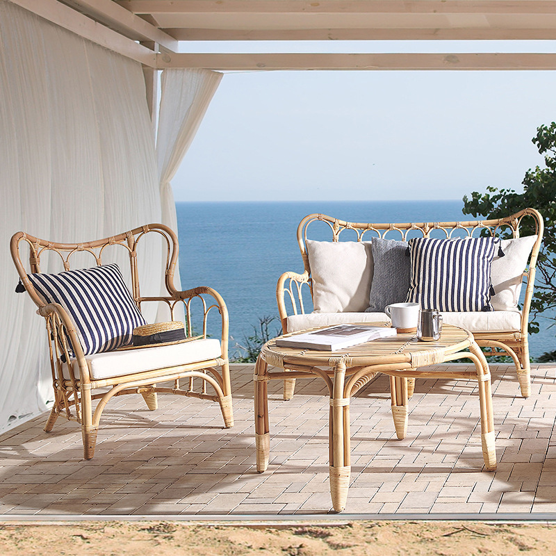 Divano in rattan naturale, sed - Outdoor Furniture Indonesia recensione e prezzo