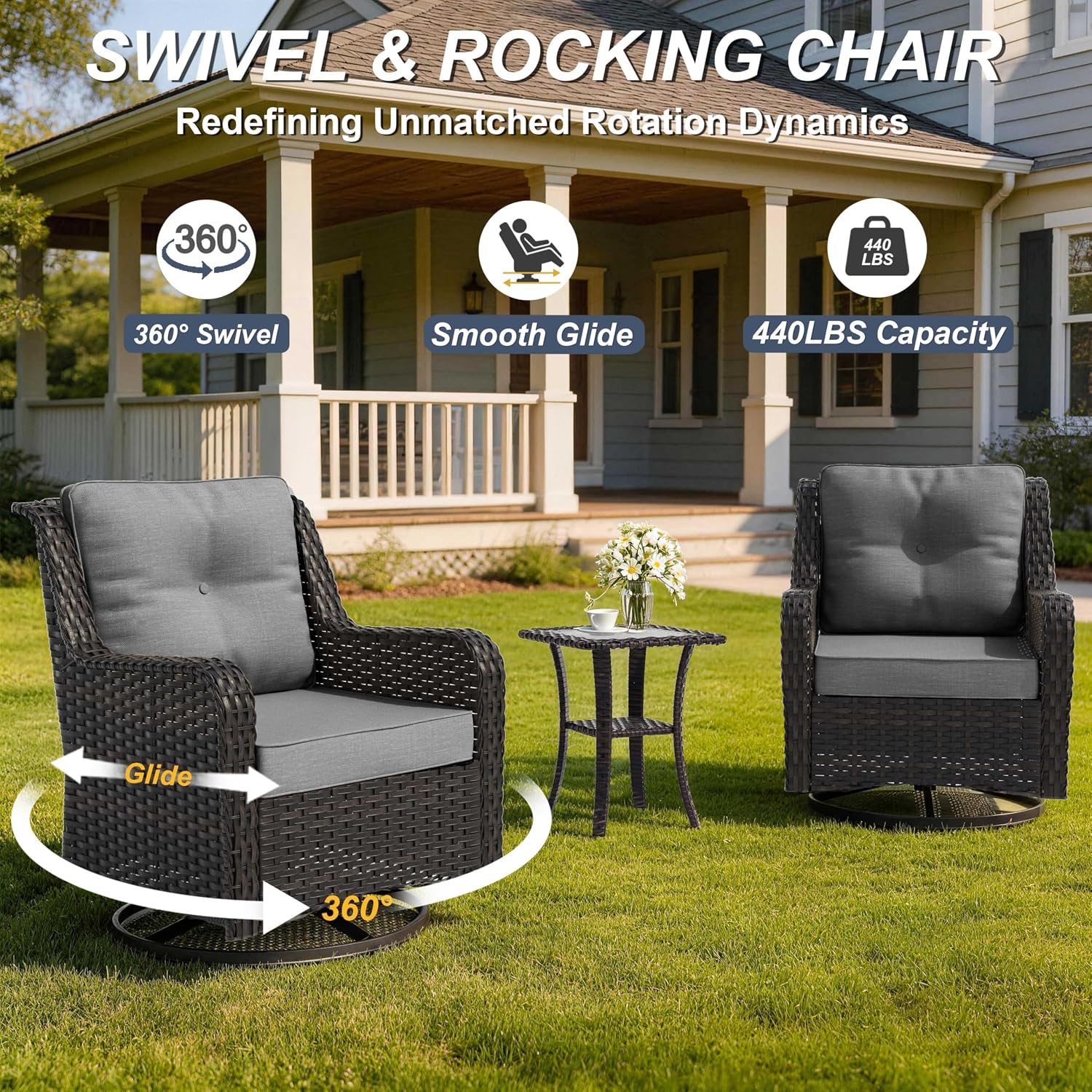Set di Mobili da Patio a 7 Pez - Outdoor Furniture Ideas recensione e prezzo