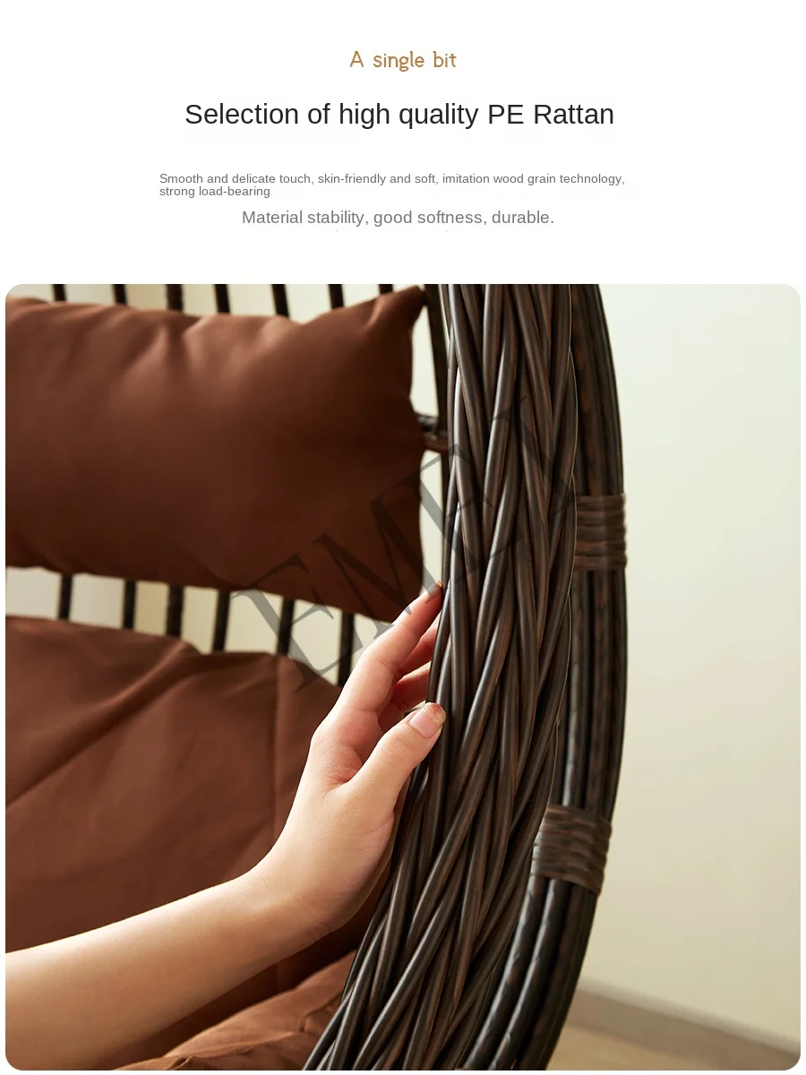 Sedia a dondolo sospesa in rat - Outdoor Furniture Rocking Chair recensione e prezzo